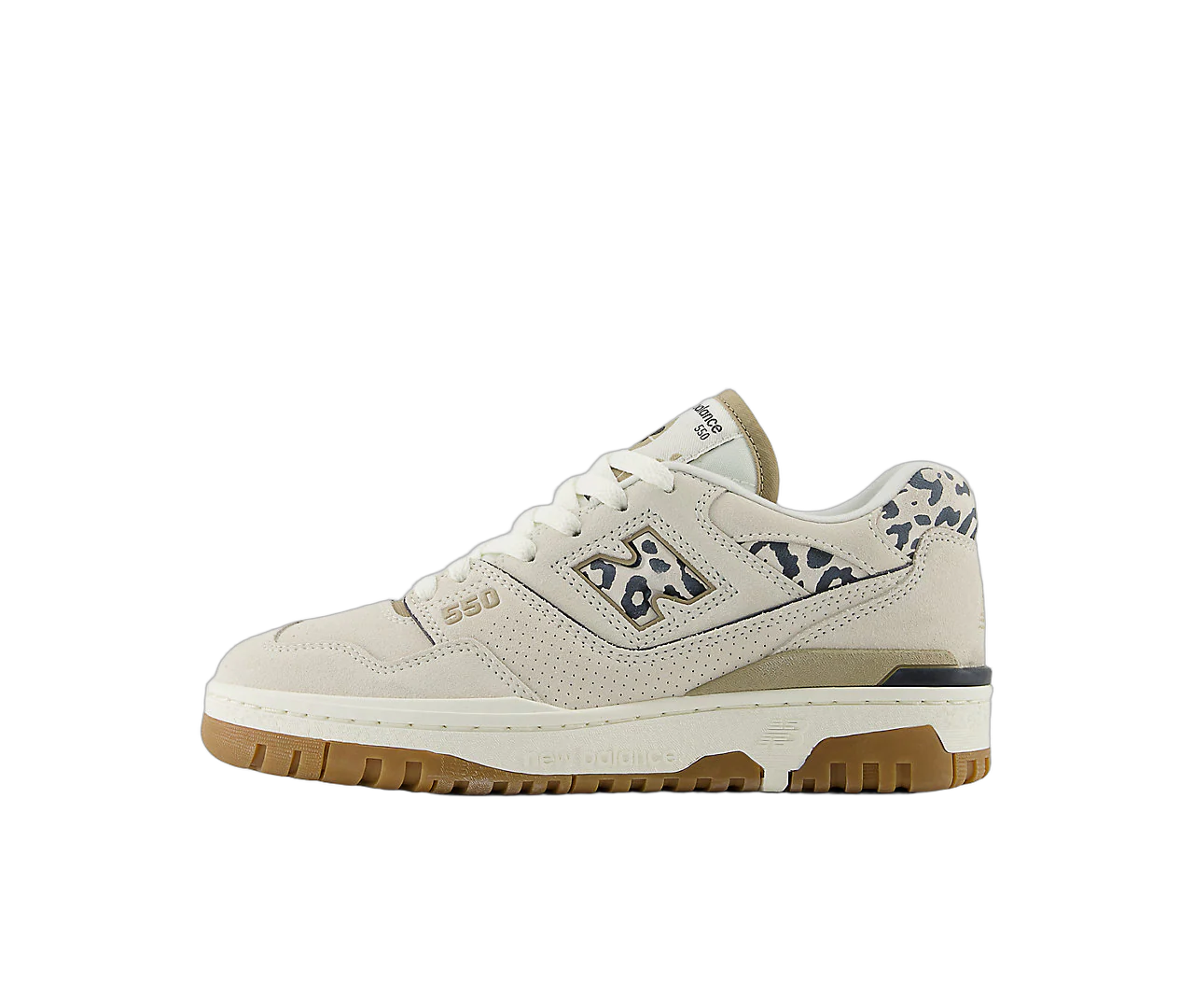 New Balance 550 Leopard Sea Salt