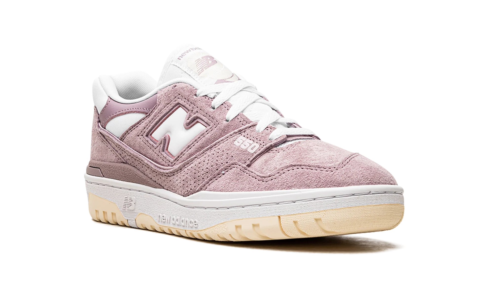 New Balance 550 Lilac Chalk Suede - Image 7