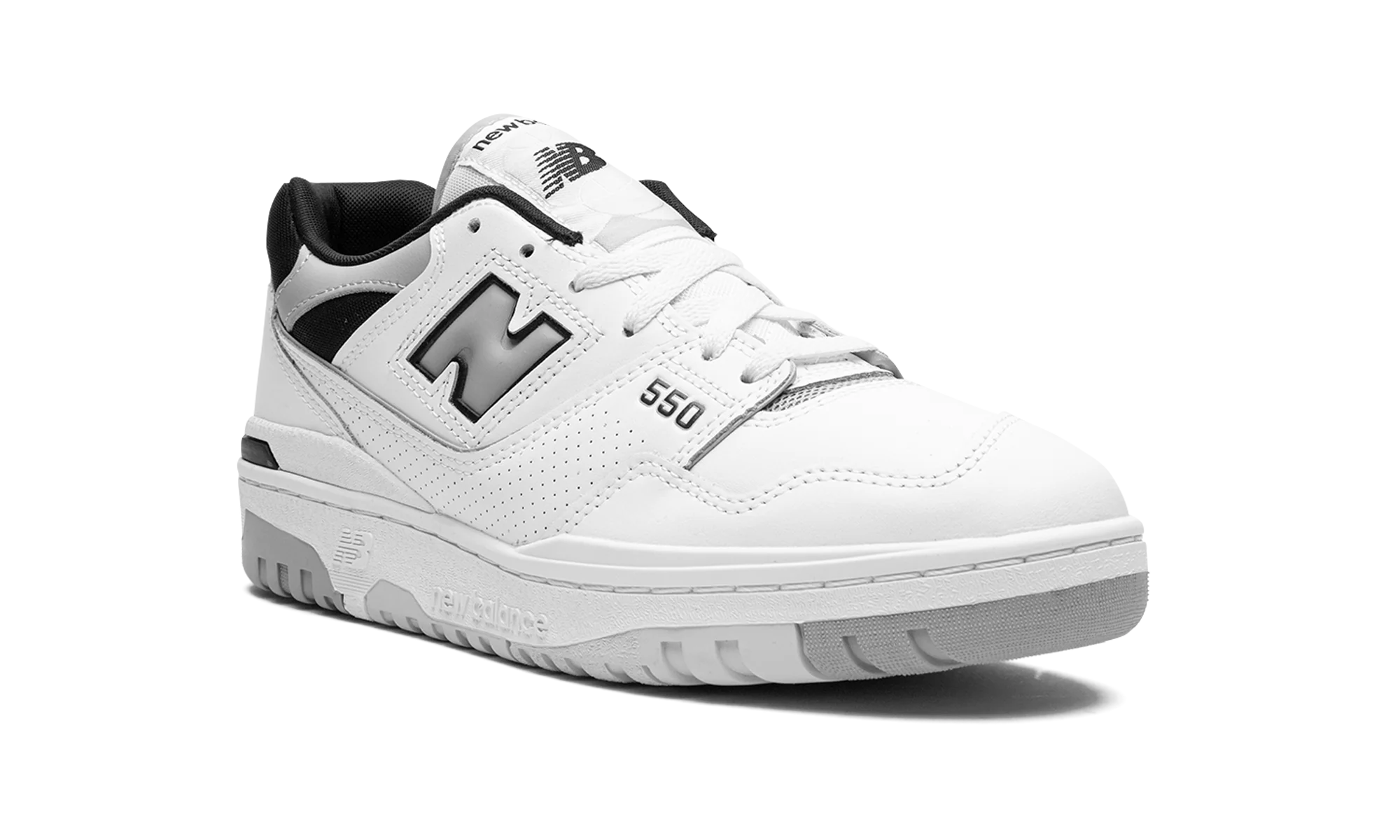 New Balance 550 White Concrete Black - Image 7