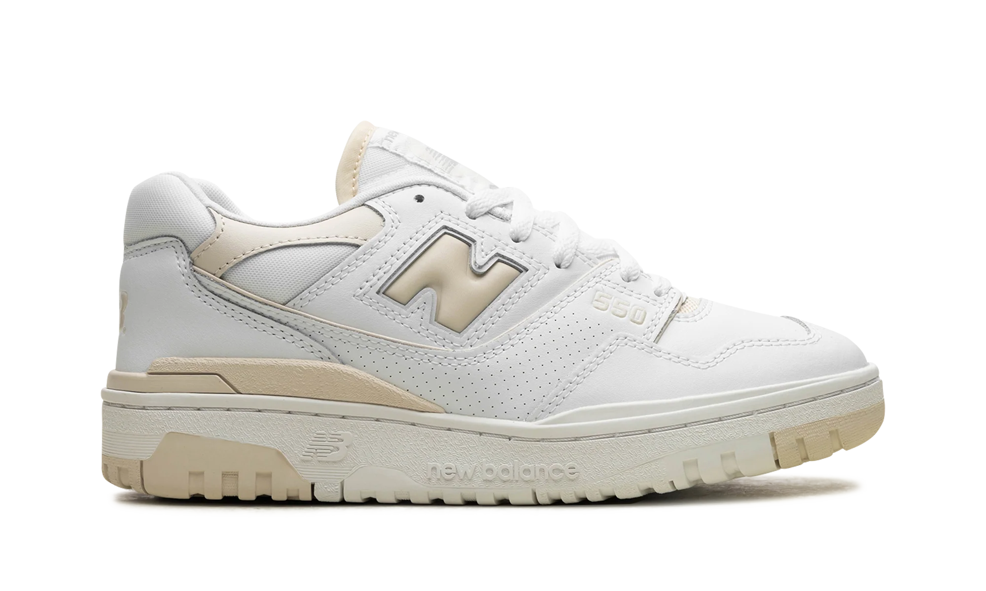 New Balance 550 White Linen - Image 6