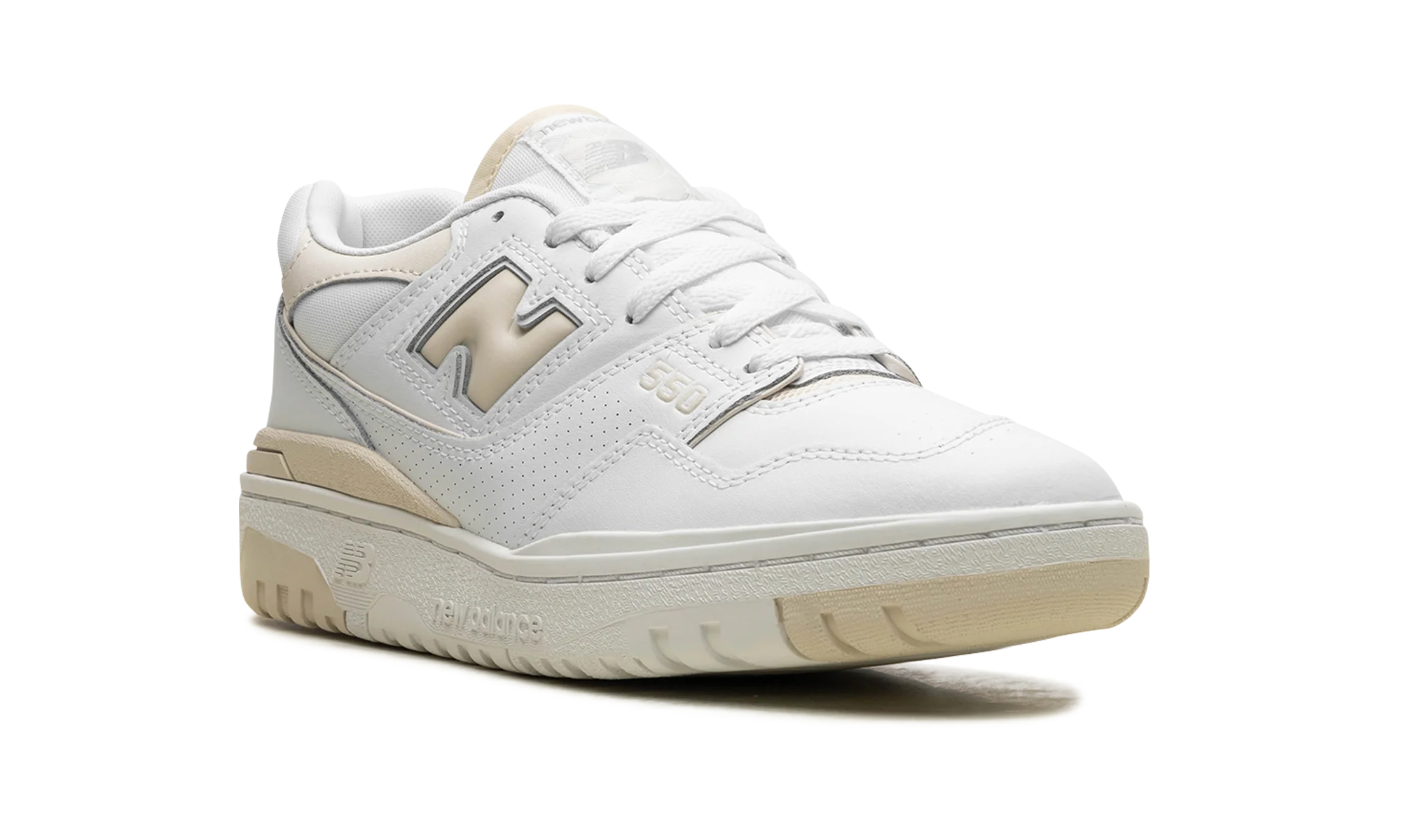 New Balance 550 White Linen - Image 7