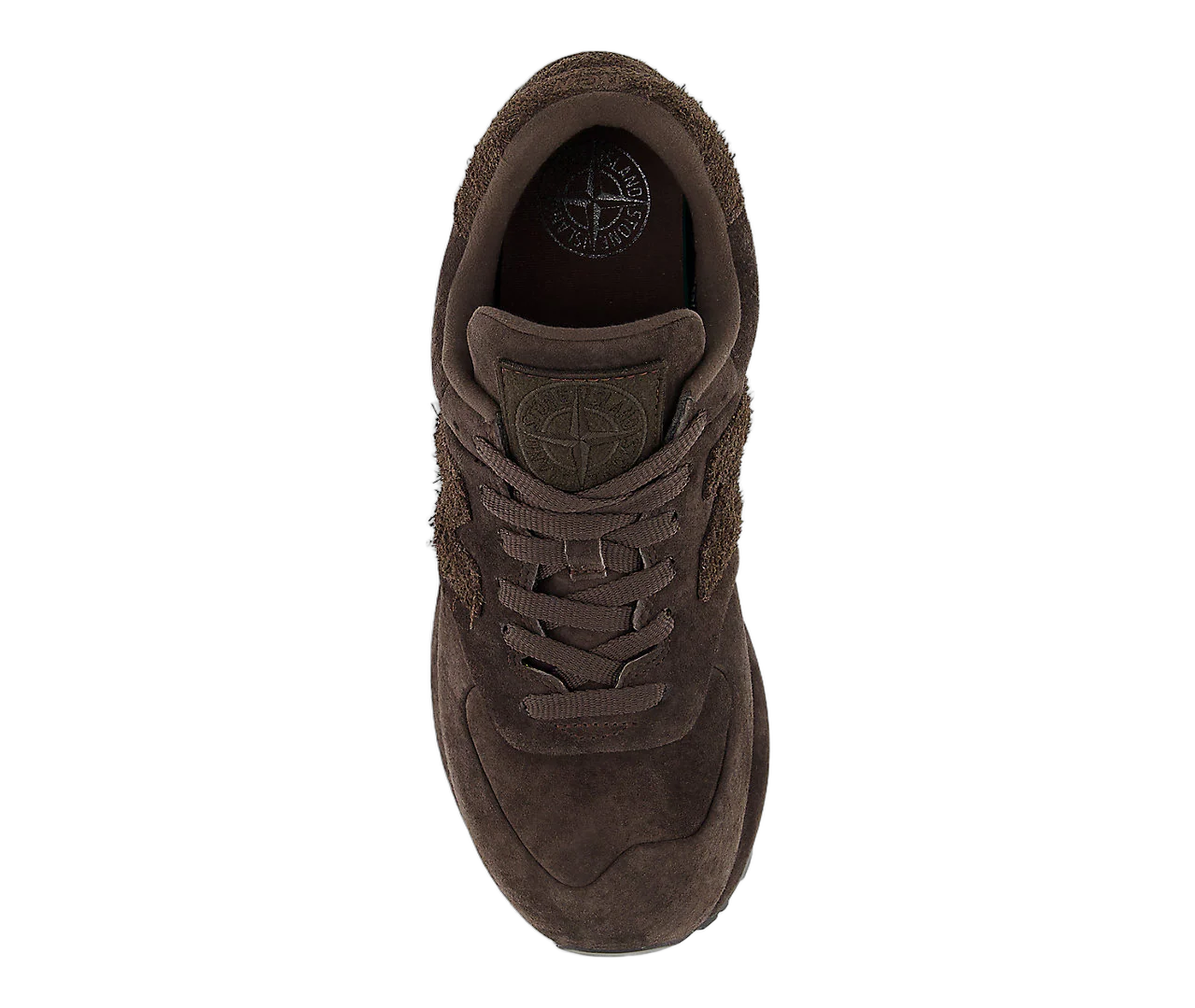 New Balance 574 Legacy Stone Island Ghost Dark Brown - Image 3