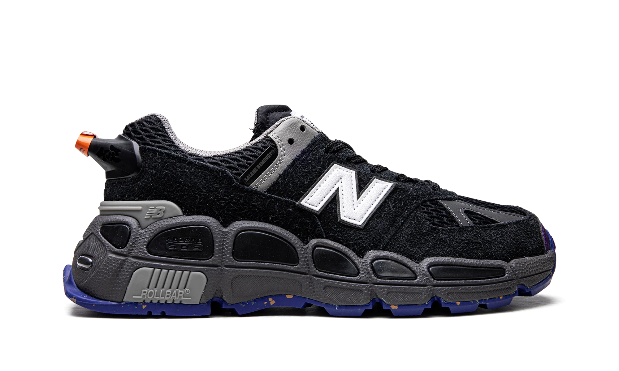 New Balance 574 YURT Salehe Bembury Universal Communication Black Plum - Image 6