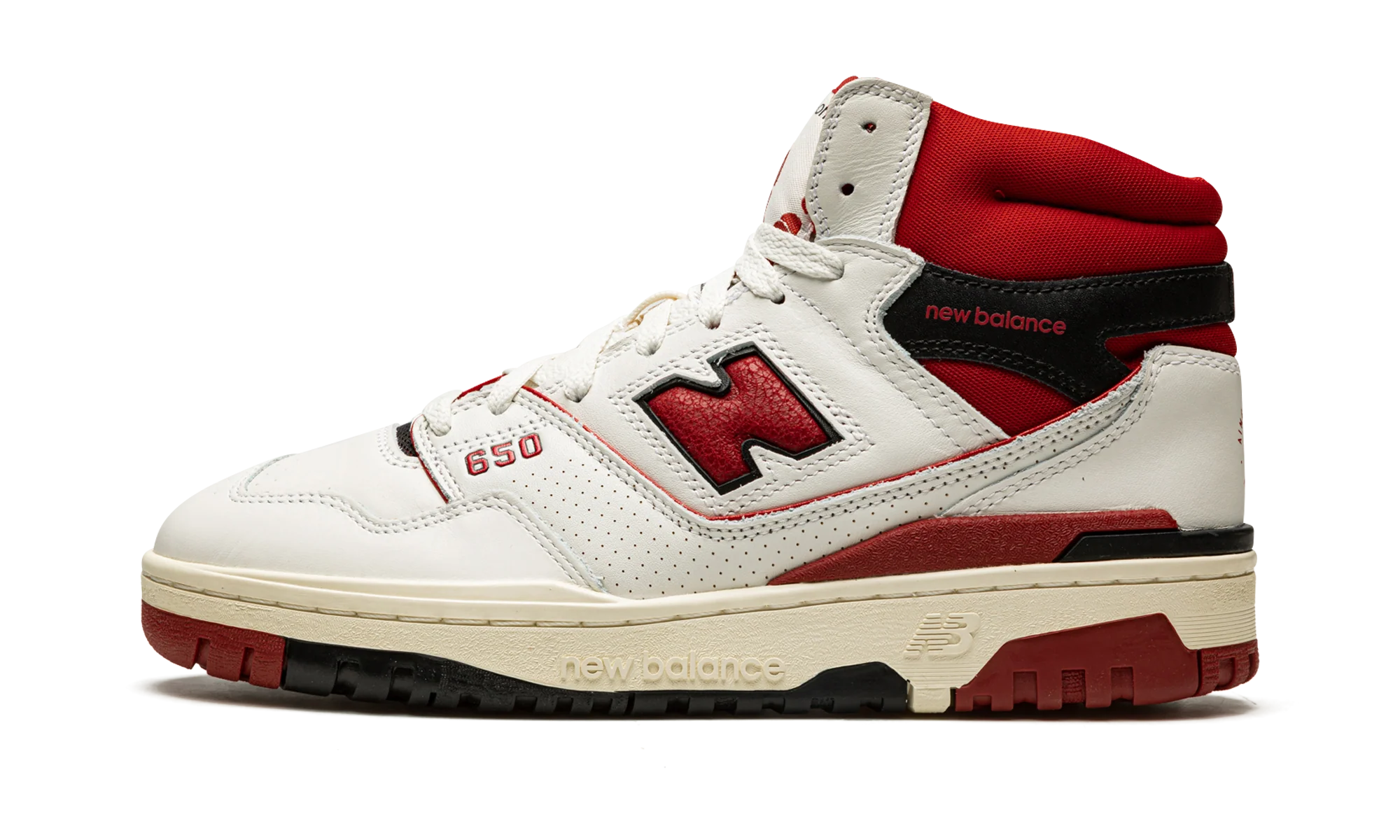 New Balance 650R Aime Leon Dore White Red - Image 8