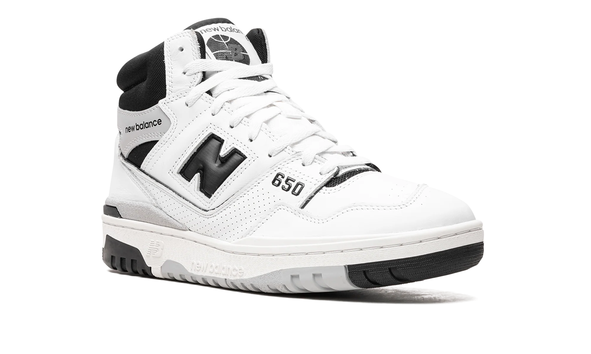 New Balance 650R White Black Grey - Image 7