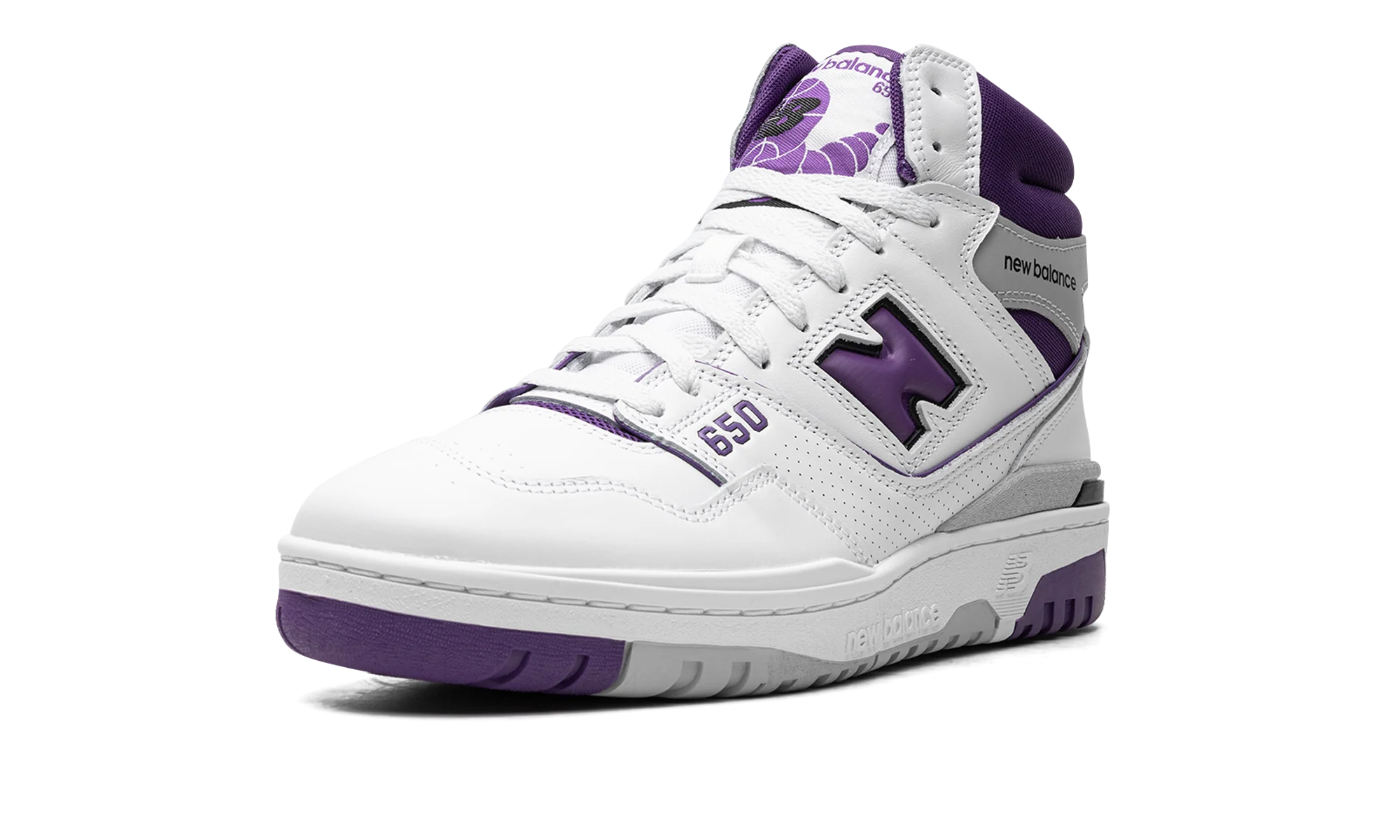New Balance 650R White Interstellar Purple - Image 4