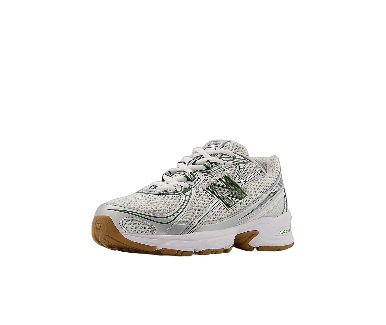 New Balance 740 Silver Metalic Dark Alpine Green - Image 2