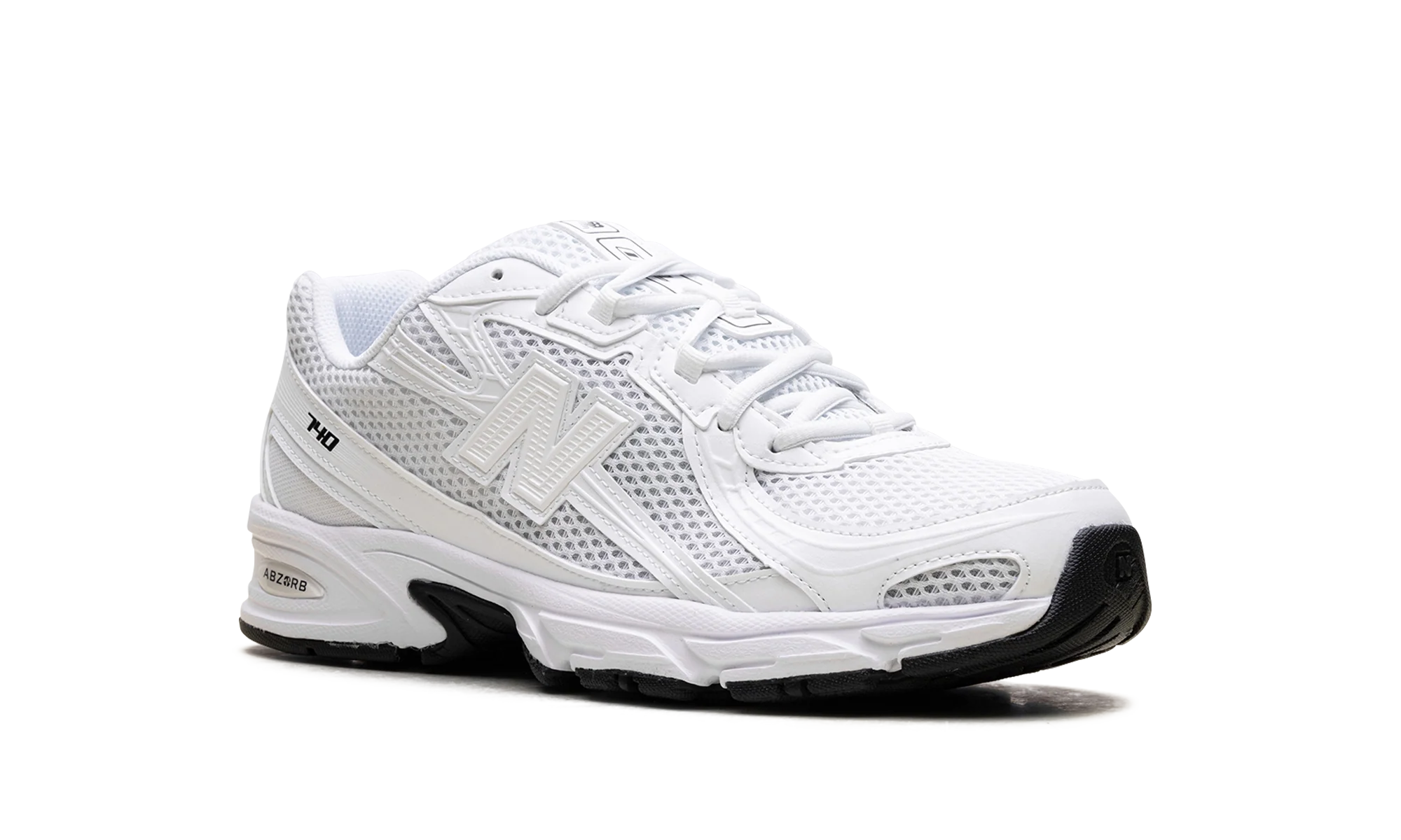 New Balance 740 Triple White - Image 7