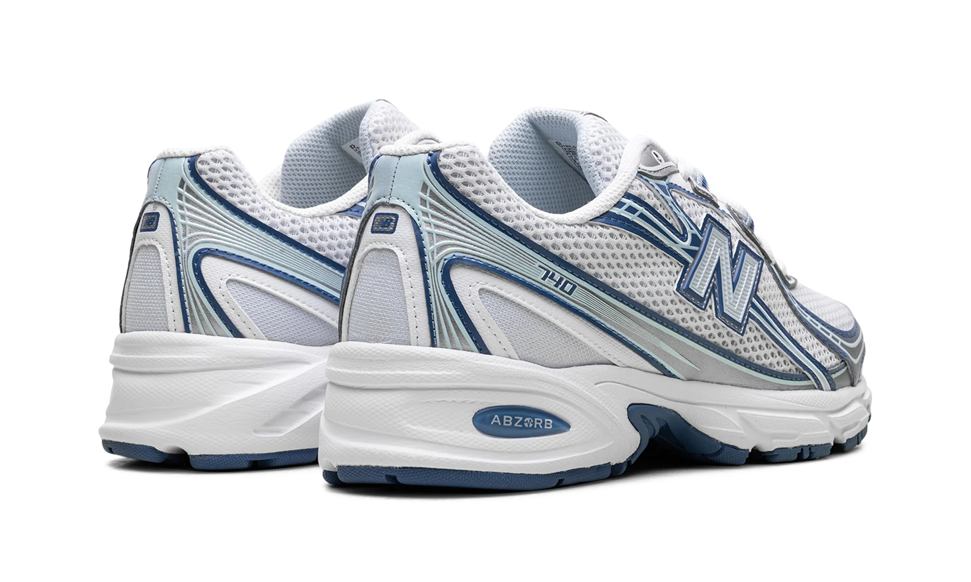 New Balance 740v2 White Ice Blue Sea Lime - Image 3