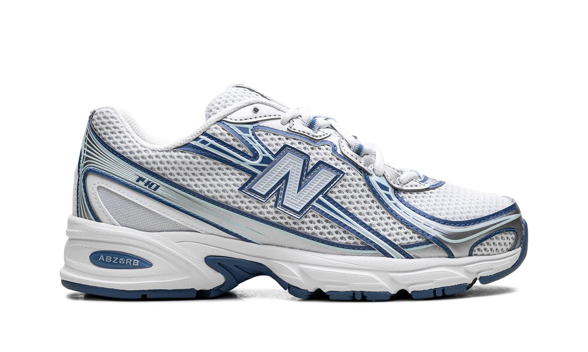 New Balance 740v2 White Ice Blue Sea Lime - Image 6