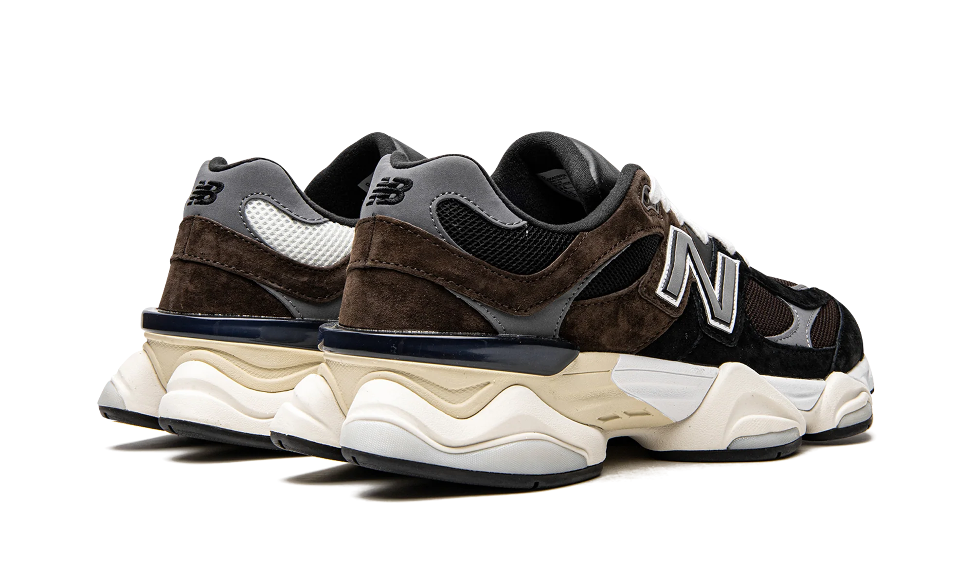 New Balance 9060 Brown Black - Image 3