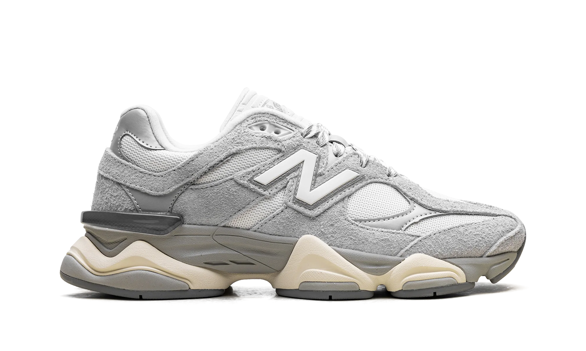 New Balance 9060 Light Grey White - Image 6