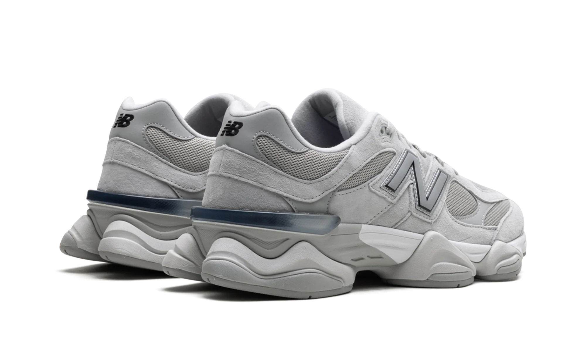 New Balance 9060 Silver Metallic Grey - Image 3