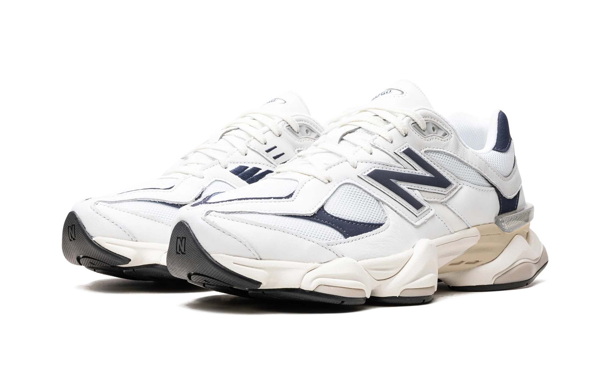 New Balance 9060 White Navy - Image 2