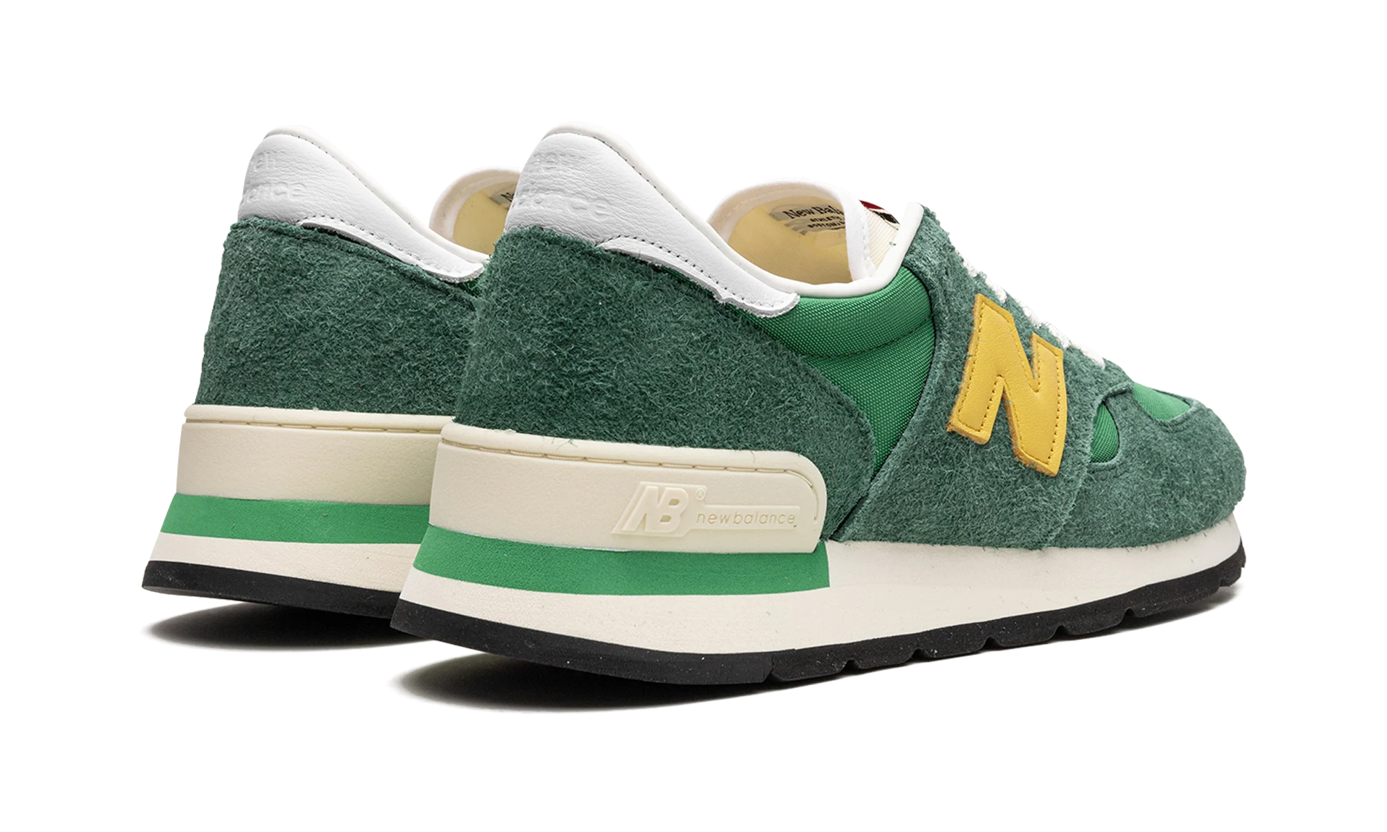 New Balance 990v1 MiUSA Green Gold - Image 3
