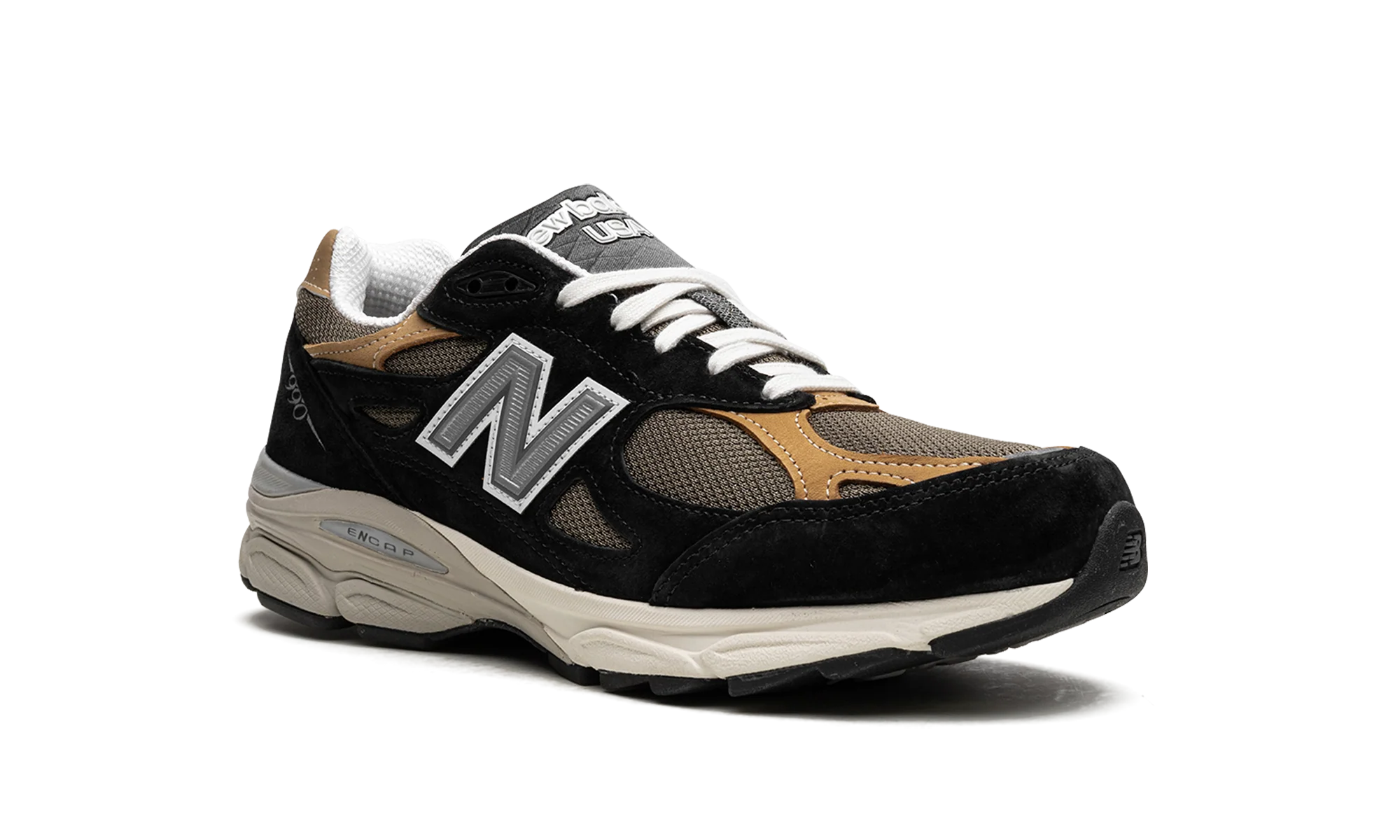 New Balance 990v3 MiUSA Black Tan - Image 6