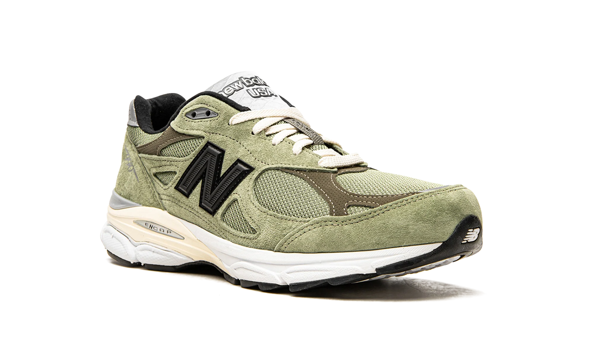 New Balance 990v3 MiUSA JJJJound Olive - Image 7