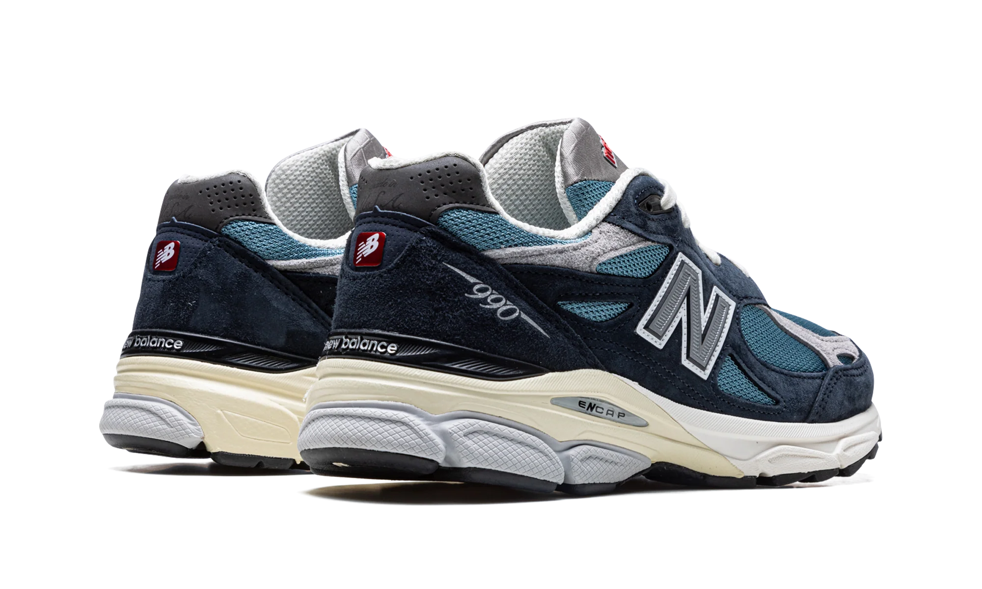 New Balance 990v3 MiUSA Teddy Santis Navy Castlerock - Image 3