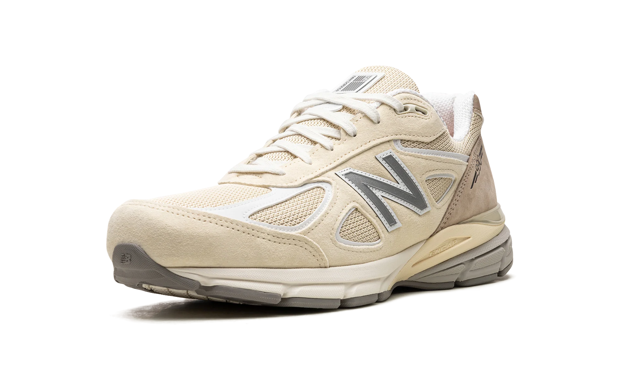 New Balance 990v4 MiUSA Limestone - Image 5