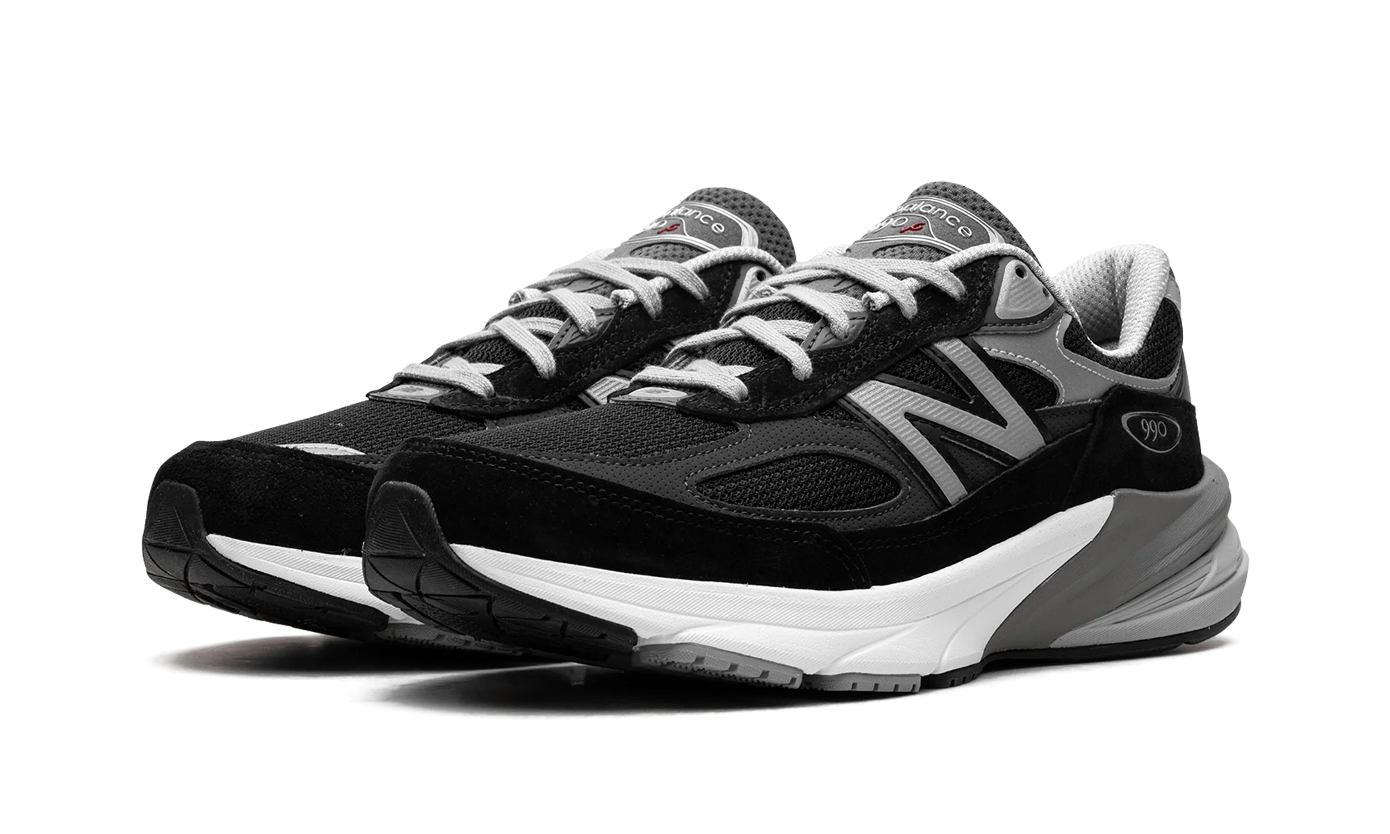 New Balance 990v6 MiUSA Black Grey White - Image 2