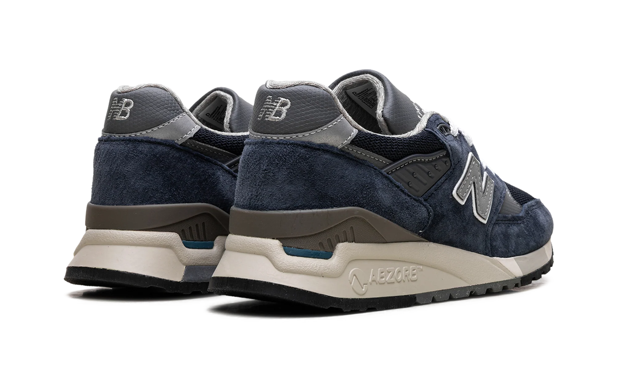 New Balance 998 MiUSA Navy Grey - Image 3
