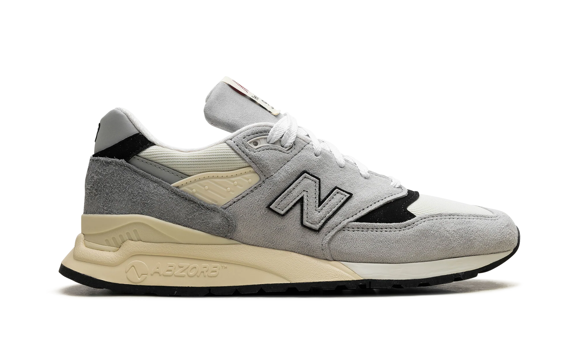 New Balance 998 MiUSA Teddy Santis Grey Cream - Image 6