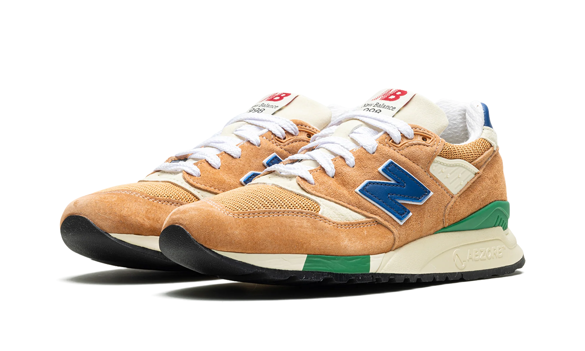 New Balance 998 MiUSA Teddy Santis Orange Royal - Image 2