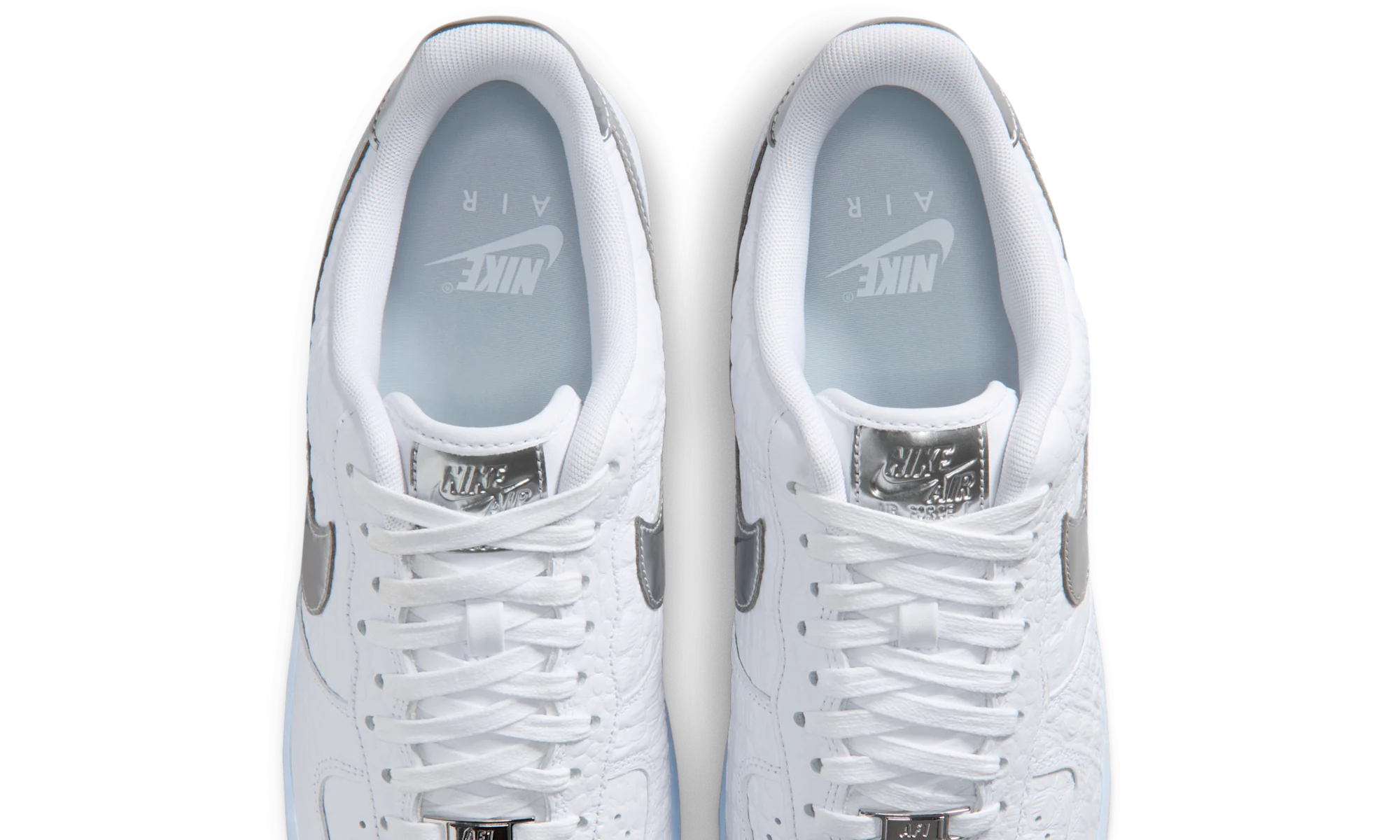 Nike Air Force 1 Low '07 Crocodile White Blue Tint - Image 5