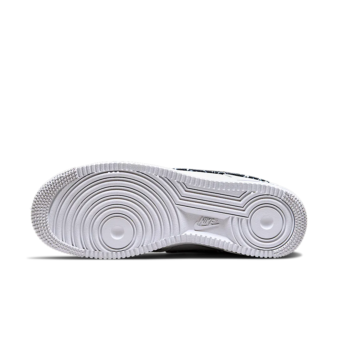 Nike Air Force 1 Low '07 Essential White Black Paisley - Image 4