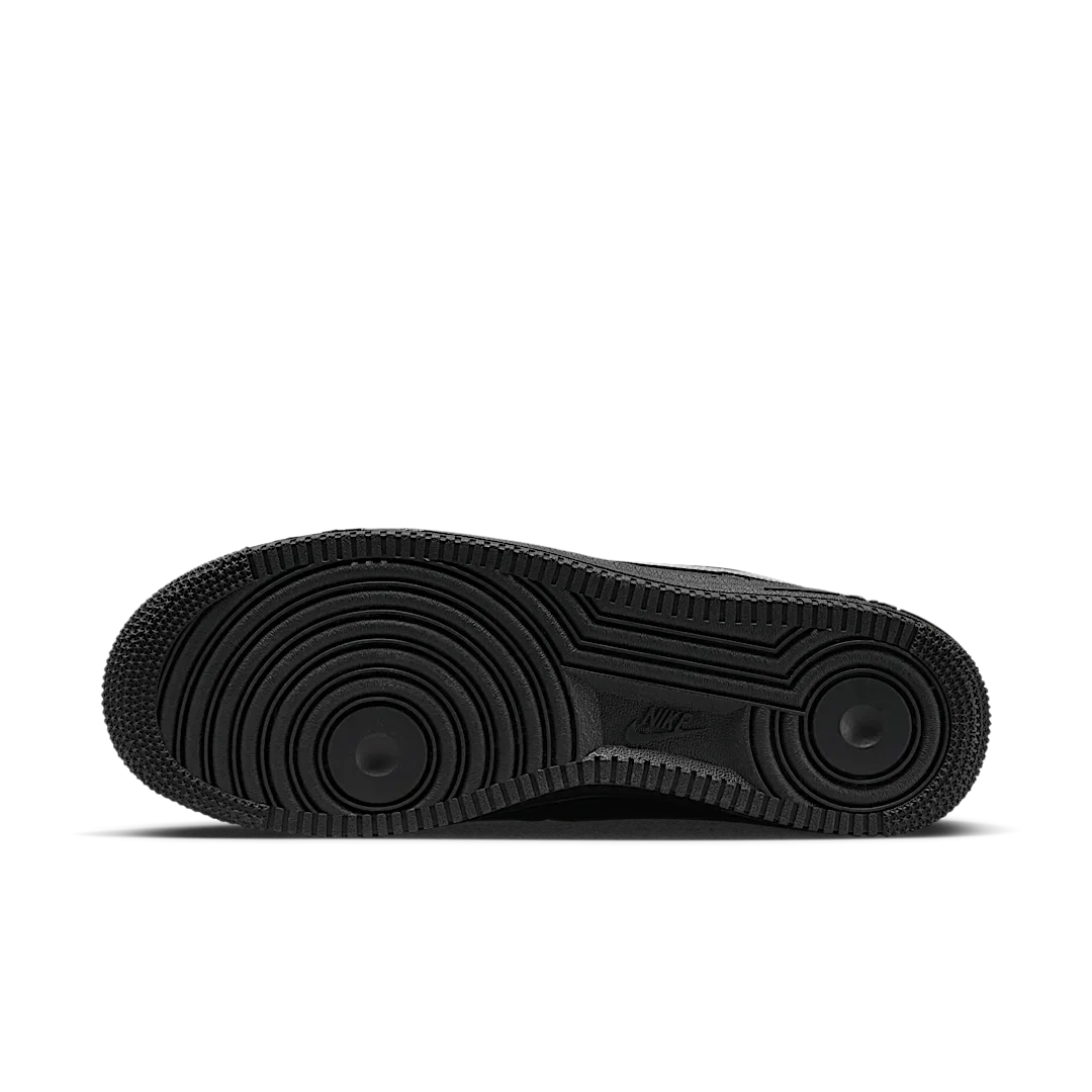 Nike Air Force 1 Low '07 LV8 Black Metallic Silver - Image 4
