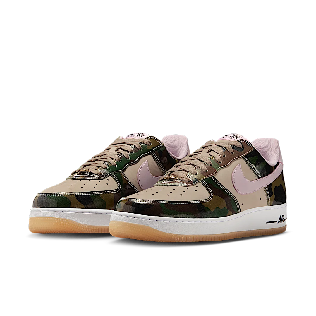 Nike Air Force 1 Low '07 LV8 Patent Camo Pink - Image 2