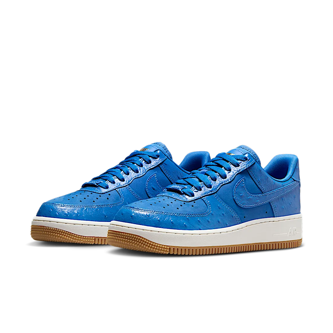 Nike Air Force 1 Low '07 LX Blue Ostrich - Image 2