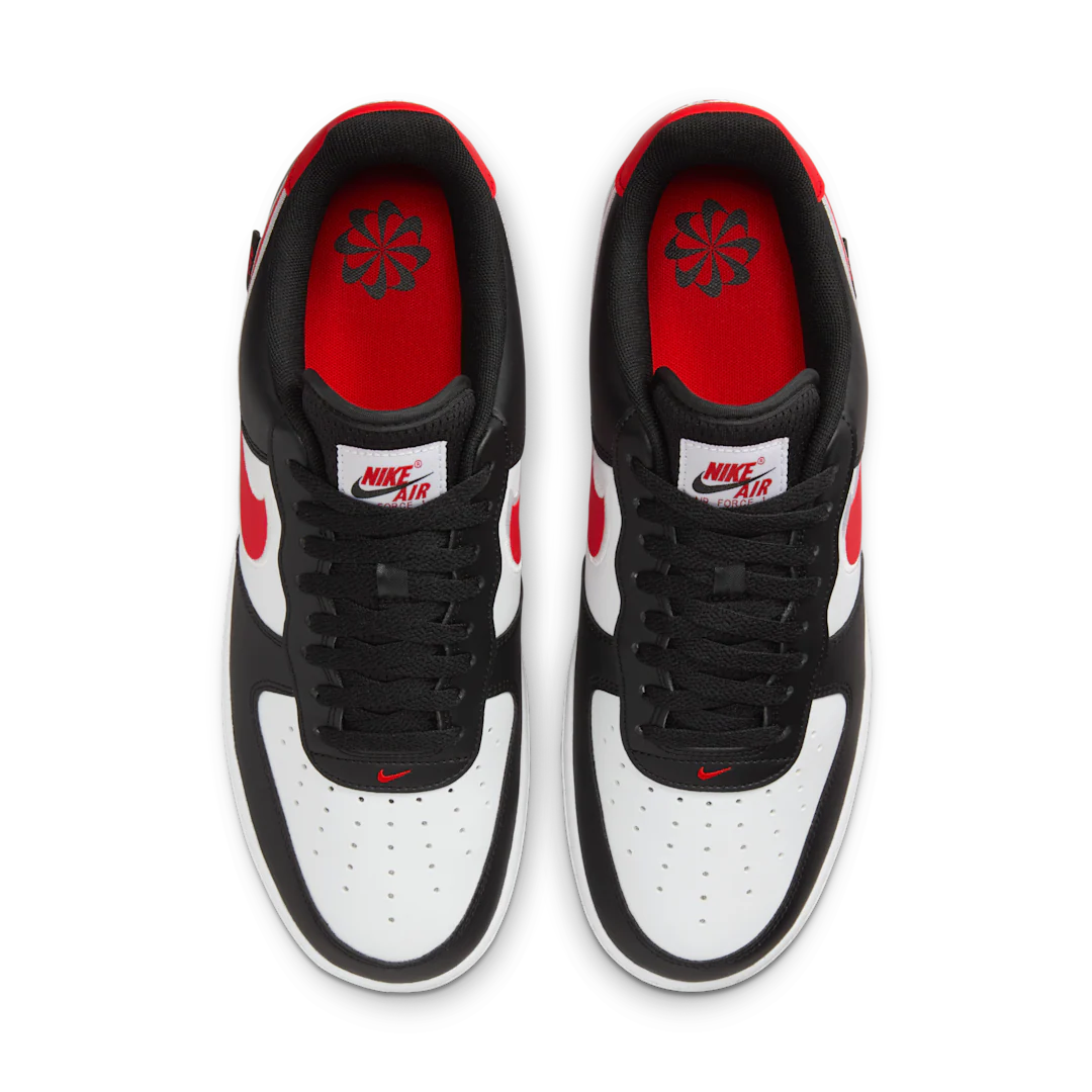 Nike Air Force 1 Low '07 Next Nature Black White University Red - Image 3