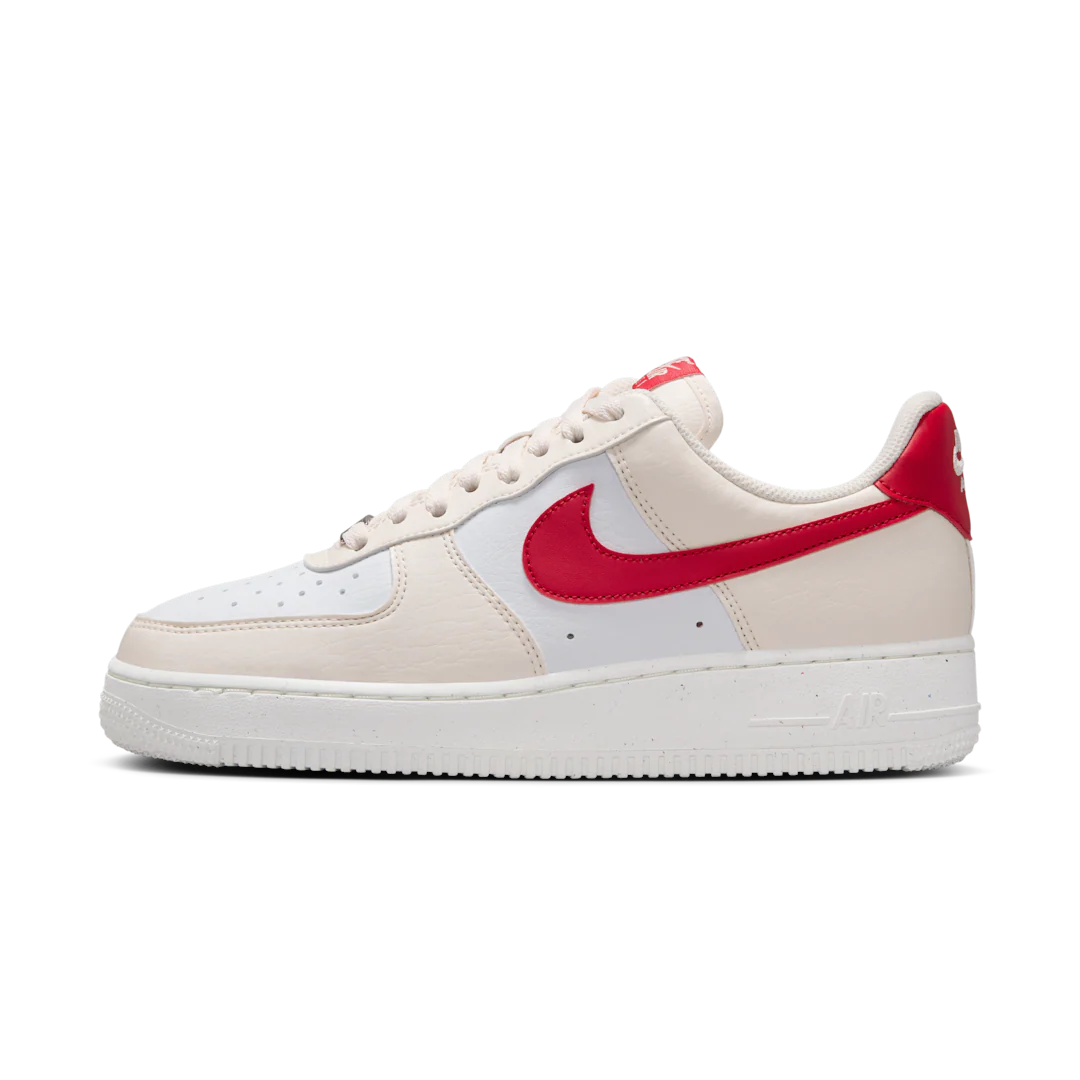 Nike Air Force 1 Low '07 Next Nature Pale Ivory University Red