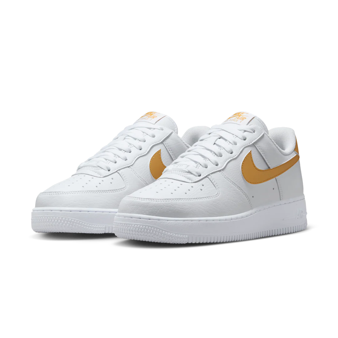 Nike Air Force 1 Low '07 Next Nature White Metallic Gold - Image 2