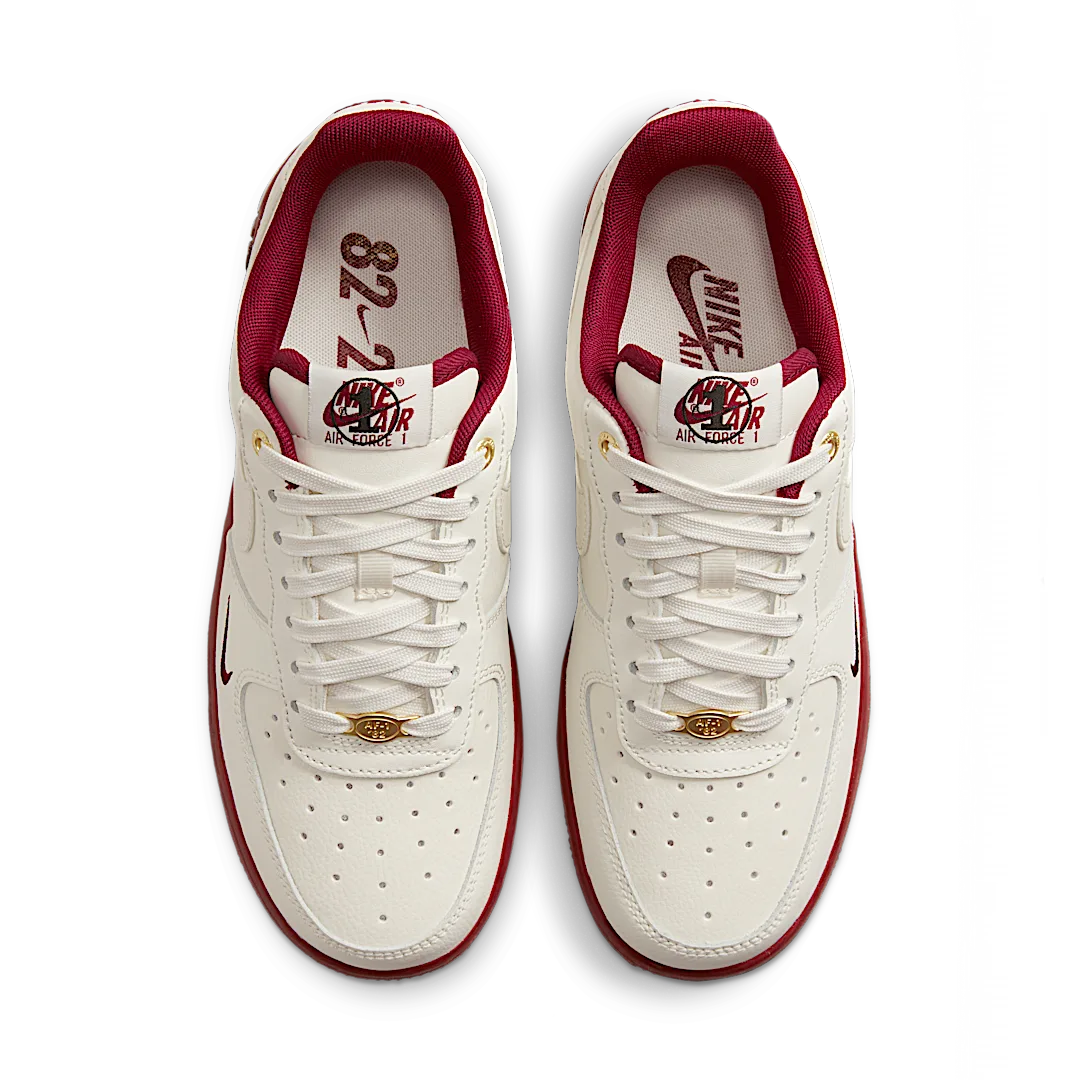 Nike Air Force 1 Low '07 SE 40th Anniversary Edition Sail Team Red - Image 3