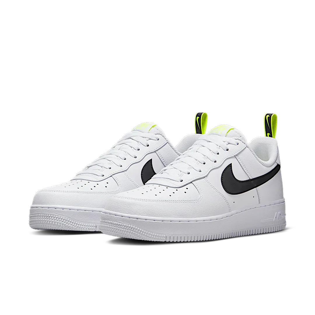 Nike Air Force 1 Low '07 White Volt Black - Image 2