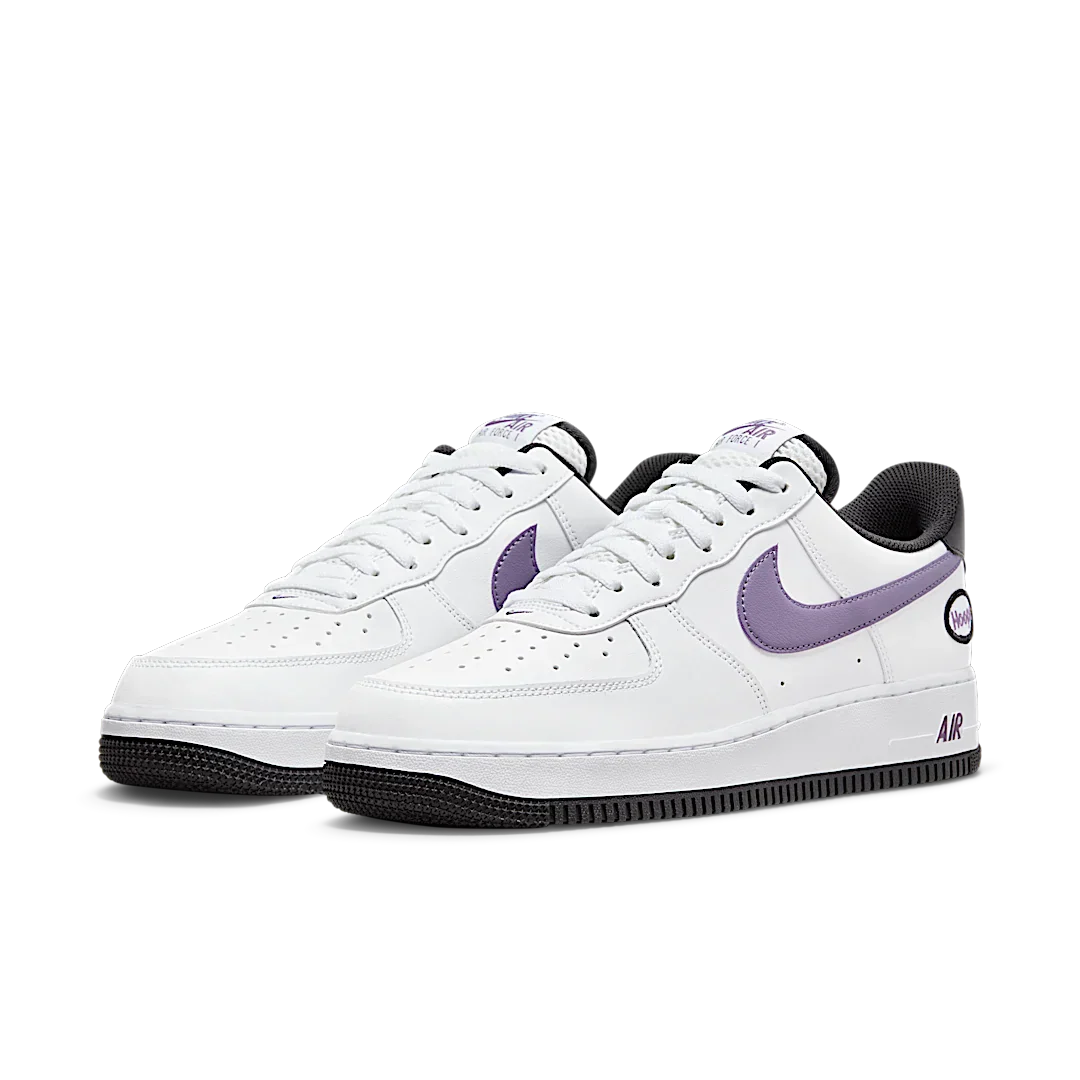 Nike Air Force 1 Low Hoops White Canyon Purple - Image 2