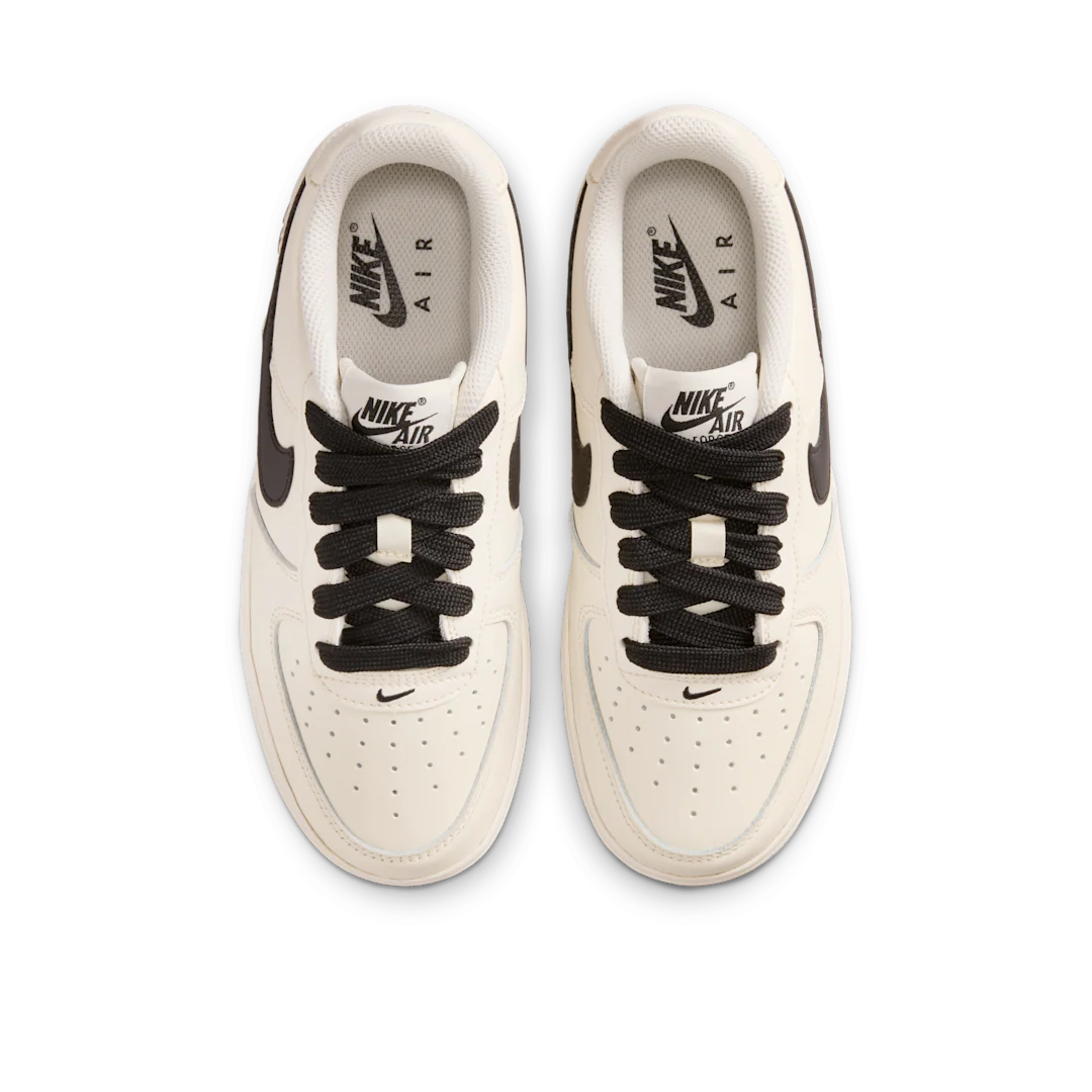 Nike Air Force 1 Low LV8 Soft Pearl Gum Black - Image 3
