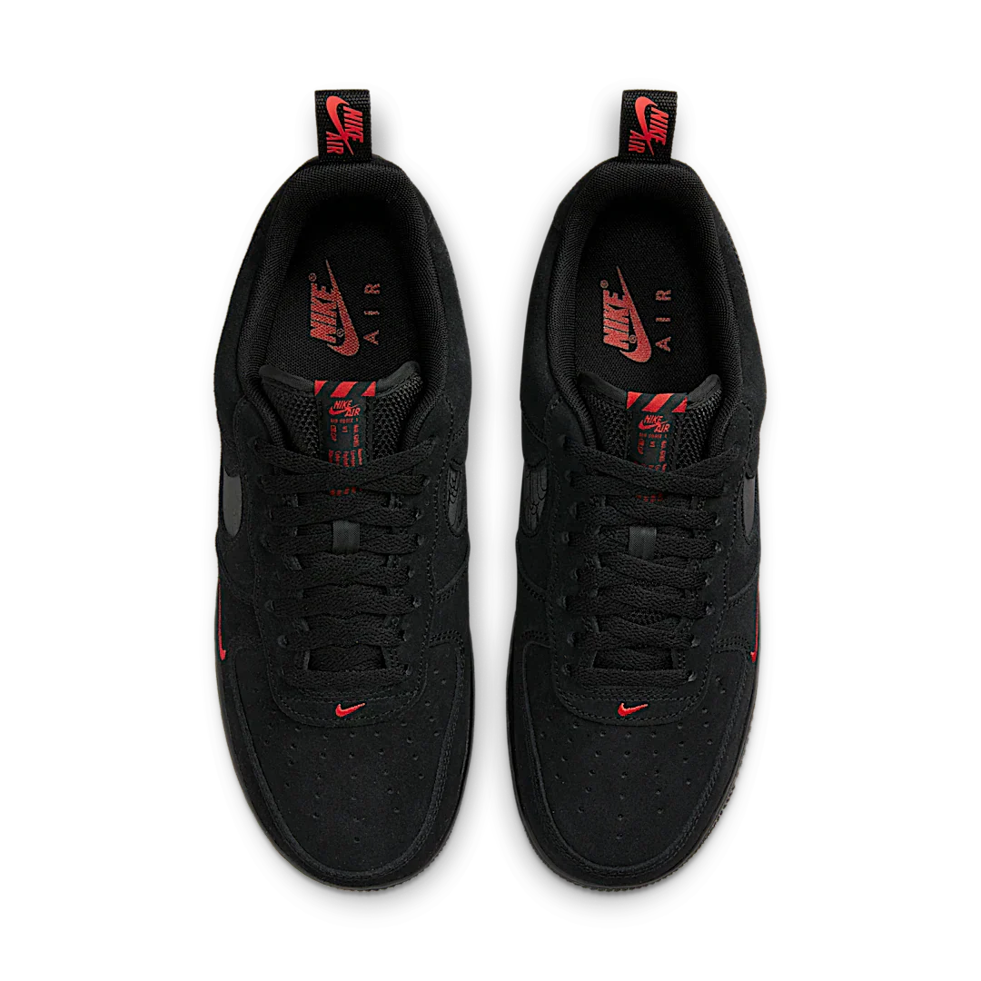 Nike Air Force 1 Low Multi-Swoosh Black Crimson - Image 3