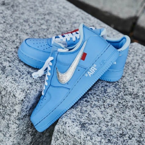 Nike Air Force 1 Low Off-White MCA University Blue - Image 5
