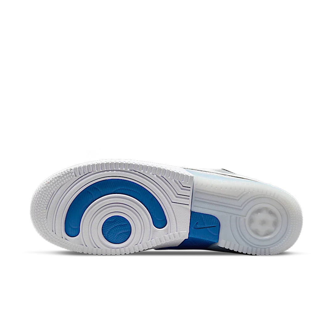 Nike Air Force 1 Low React Split White Photo Blue - Image 4
