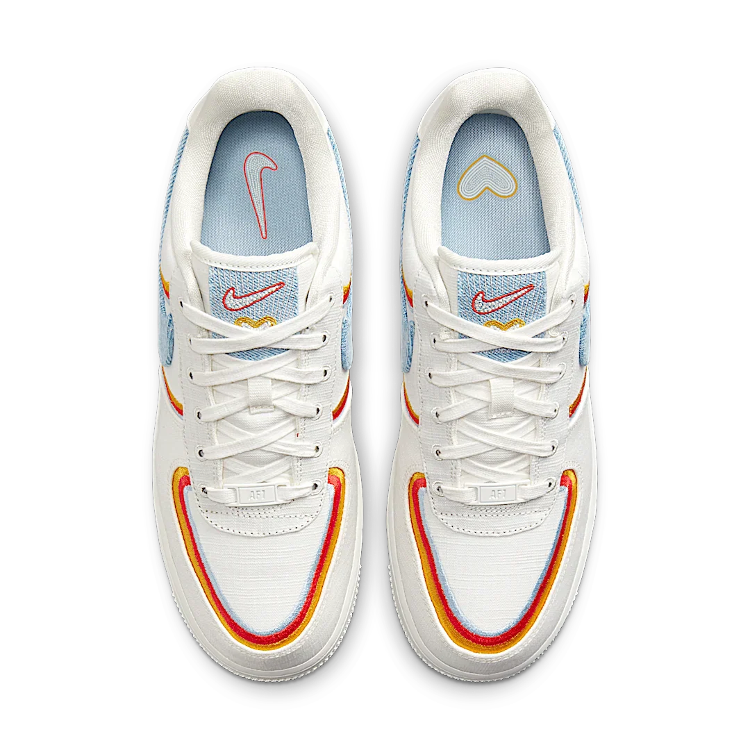 Nike Air Force 1 Low Sail Denim Swoosh - Image 3