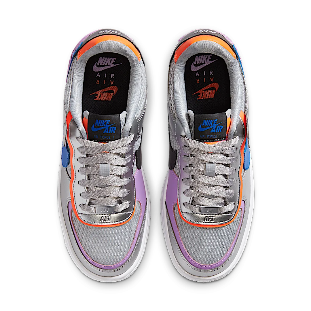 Nike Air Force 1 Low Shadow Metallic Silver - Image 3
