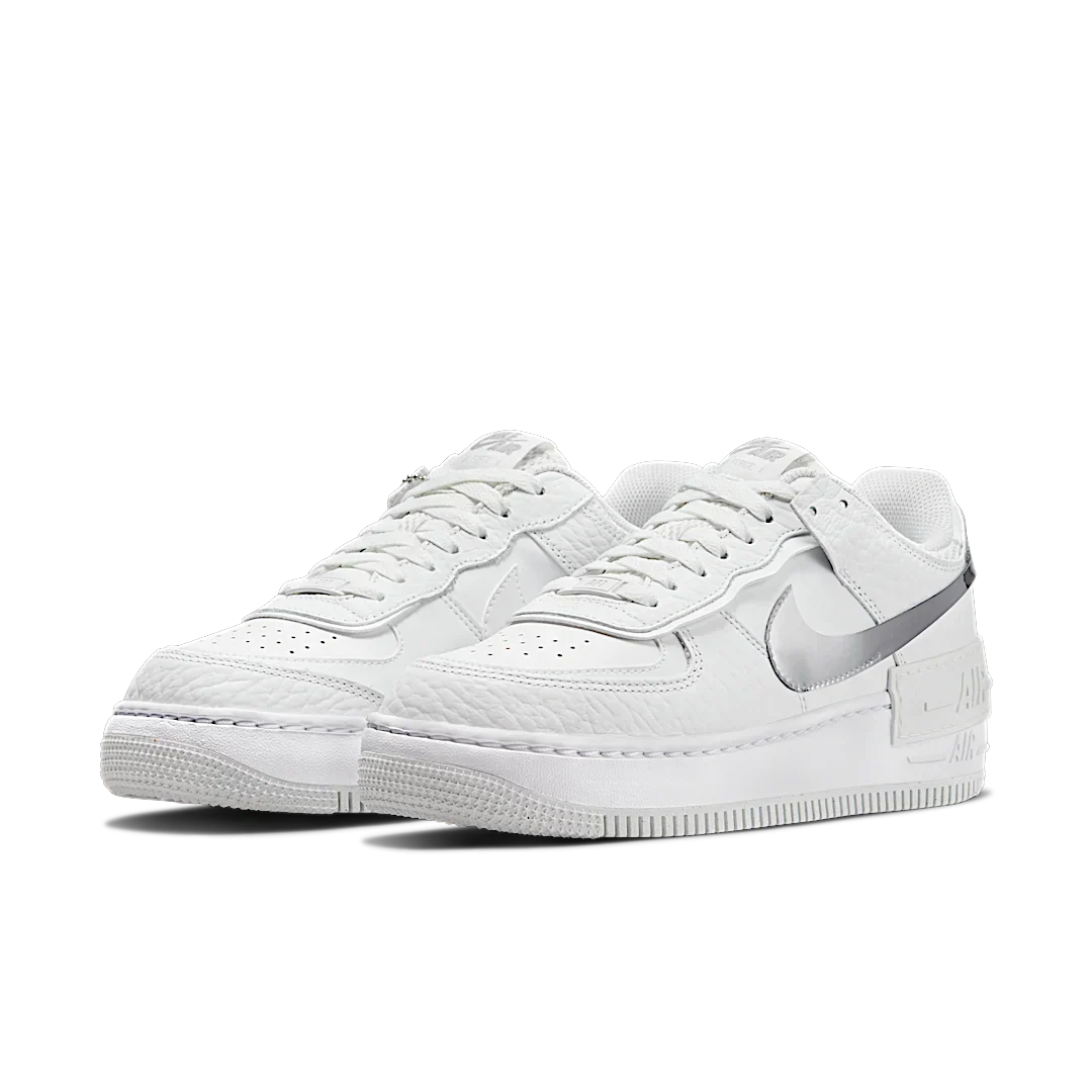 Nike Air Force 1 Shadow White Chrome - Image 2