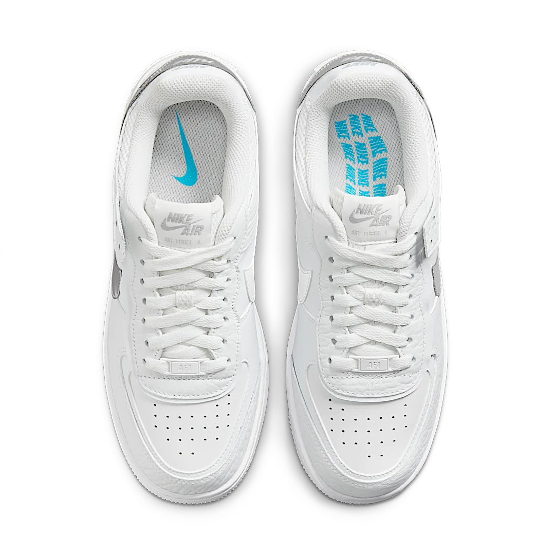 Nike Air Force 1 Shadow White Chrome - Image 3