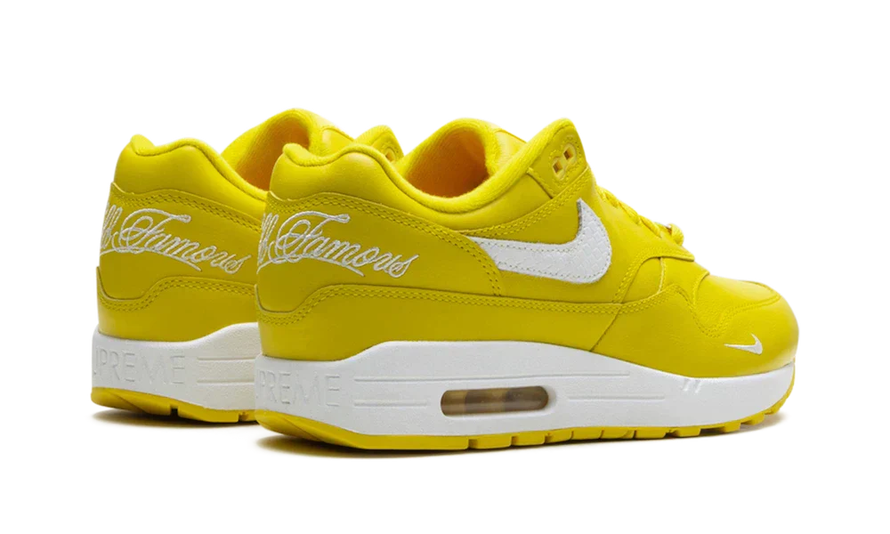 Nike Air Max 1 '87 SP Supreme Speed Yellow - Image 3