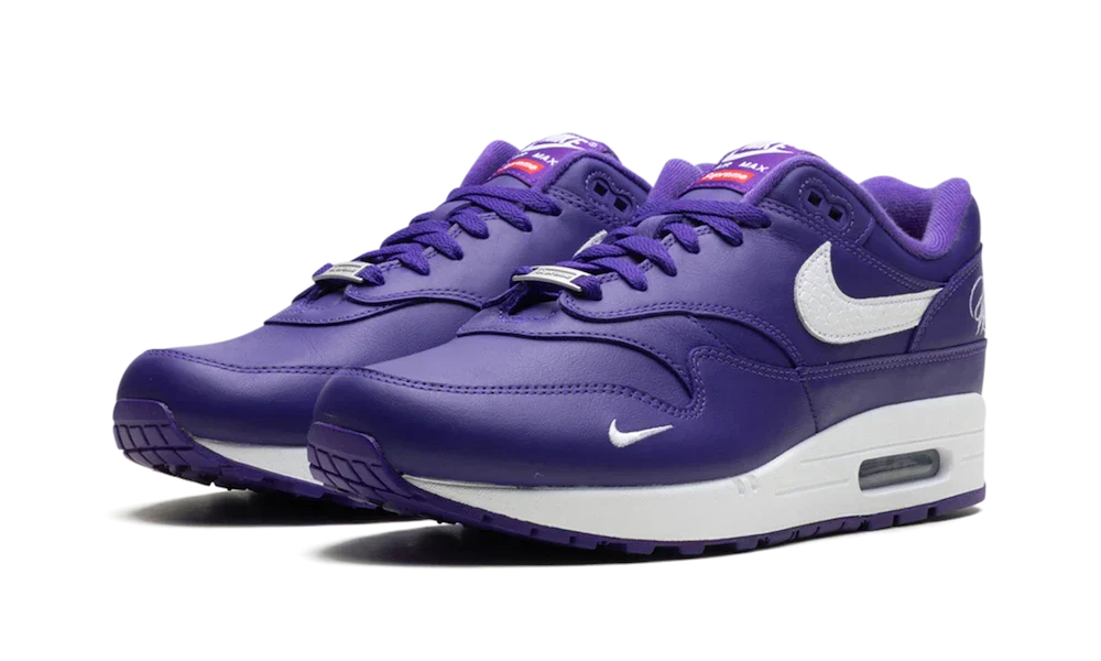 Nike Air Max 1 '87 SP Supreme Varsity Purple - Image 4