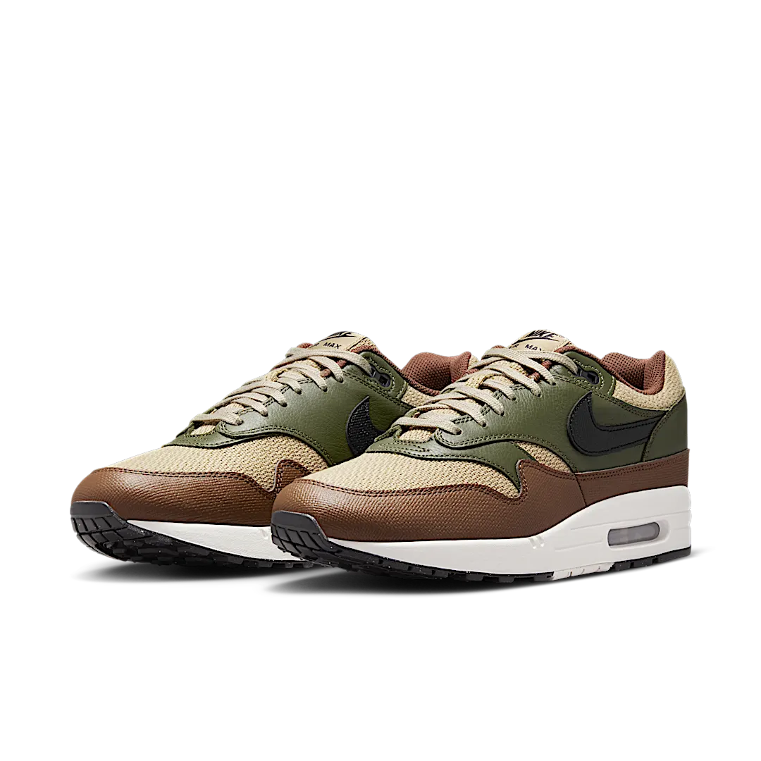 Nike Air Max 1 Essential PRM Neutral Olive Cacao Wow - Image 2