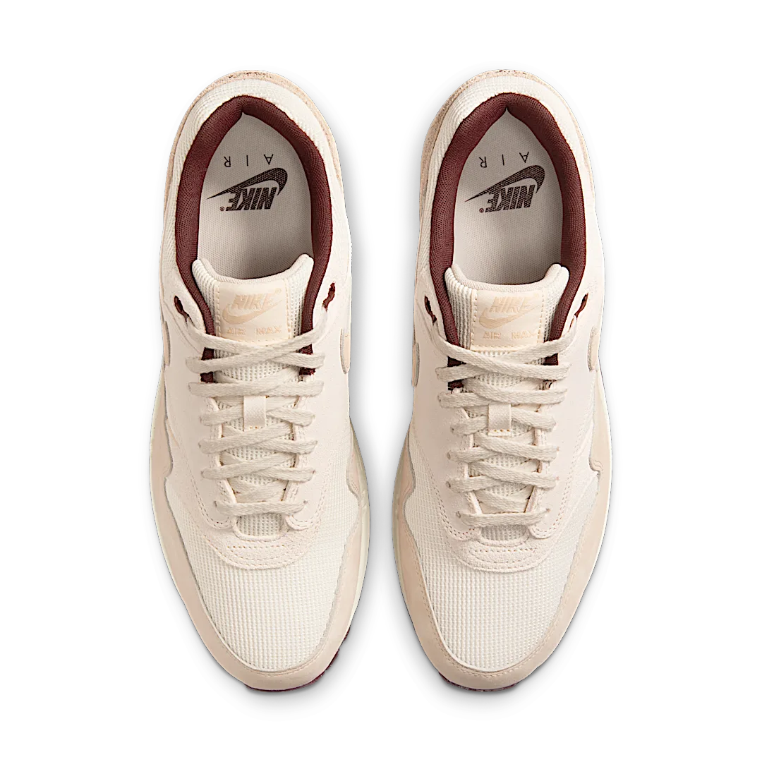 Nike Air Max 1 Sail Burgundy Crush - Image 3